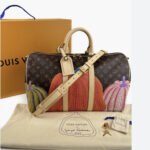 Louis Vuitton LV x YK Keepall Bandouliere 45 Travel Bag 17.7in/ 45cm Multicolor Gold Hardware M46471 - Image 3