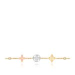 Louis Vuitton Idylle Blossom Bracelet, 3 Golds And Diamonds For Women- Q95286 - Image 3