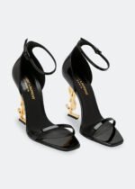 Opyum Sandals In Patent For Women Black 4.3in/11cm 5576620NPKK1000 - Image 2