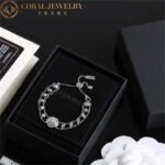 Bouton De Camélia Bracelet White Gold For Women J12065, 3599591874024 - Image 6