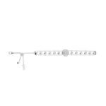 Bouton De Camélia Bracelet White Gold For Women J12065, 3599591874024 - Image 3