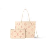 Louis Vuitton Neverfull MM Tote Bag 12.2in/ 31cm Creme Gold Hardware For Women M21579 - Image 4