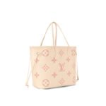 Louis Vuitton Neverfull MM Tote Bag 12.2in/ 31cm Creme Gold Hardware For Women M21579 - Image 5