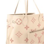 Louis Vuitton Neverfull MM Tote Bag 12.2in/ 31cm Creme Gold Hardware For Women M21579 - Image 8