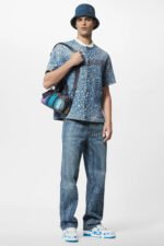 Louis Vuitton LV x YK Keepall 25 Travel Bag 9.8in/ 25cm Grey Ruthenium Hardware M46437 - Image 3