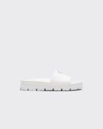 Prada Leather Slide Sandals For Men- 2X3060_A21_F0009 - Image 3