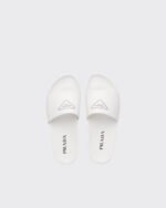 Prada Leather Slide Sandals For Men- 2X3060_A21_F0009 - Image 4