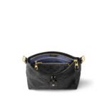 Louis Vuitton CarryAll PM Shoulder Bag 11.6in/ 29.5cm Black Gold Hardware For Women M46288 - Image 8