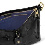 Louis Vuitton CarryAll PM Shoulder Bag 11.6in/ 29.5cm Black Gold Hardware For Women M46288 - Image 6