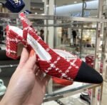 Chanel Slingbacks Red For Women - G31318 Y56350 K5354 - Image 5