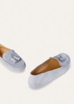 Loro Piana Dot Sole Walk Loafers Zircon For Women - FAN0109 6AV1 - Image 2