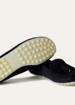 Loro Piana Dot Sole Walk Loafers Blue Navy/Sun Gold For Women - FAN0109 W1B4 - Image 3